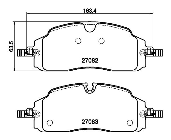 BREMŽU UZLIKAS FORD OE CV710 2717802