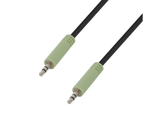 (Ir veikalā) Vads - audio cable JACK 3,5mm M / JACK 3,5mm 1M