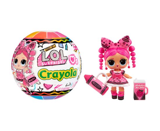 MGA L.O.L. Surprise lelle Crayola 10 cm