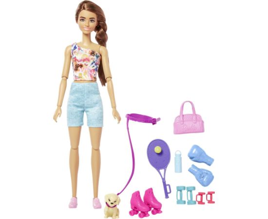 Lalka Barbie Mattel Relaks Fitness (HKT91)