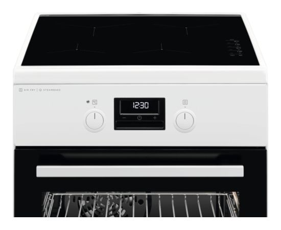 AEG CIB56491BW 6000.sērijas SteamBake Indukcijas plīts 50cm