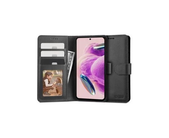 Tech-Protect -  Tech-Protect Wallet case for Xiaomi Redmi Note 12S - black