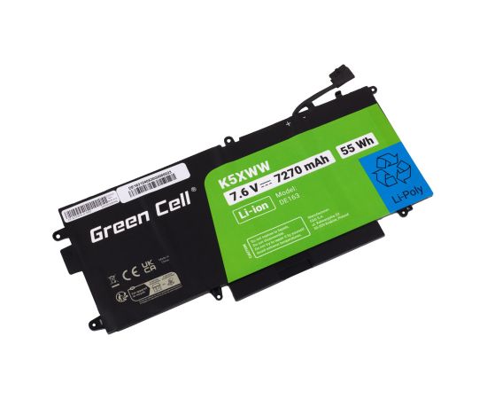 Green Cell Laptop Akku K5XWW fur Dell Latitude 7390 2-in-1 5289 7389