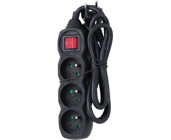 Esperanza ELK210K Power strip 3GN/1,5M Black