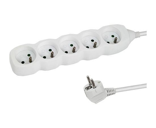 Esperanza ELK207W Power strip 5GN/1.5M White