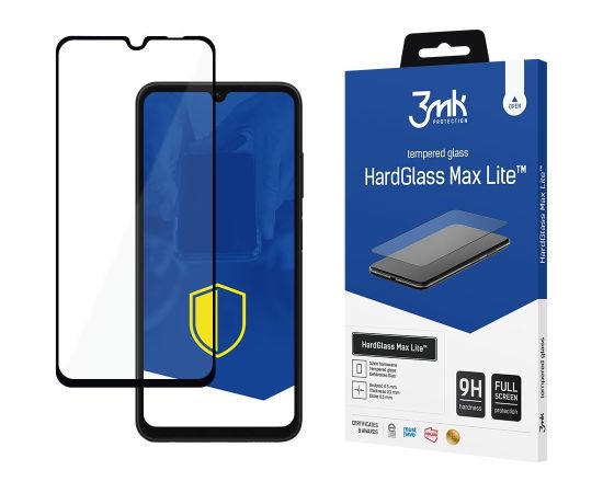 Tempered glass 3mk Hard Glass Max Lite Samsung S721 S24 FE black