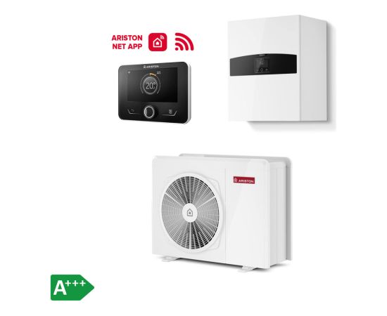 Теплонасос Ariston NIMBUS PLUS 80 S NET R32, воздух-вода, с Wi-Fi, 11.74 kW