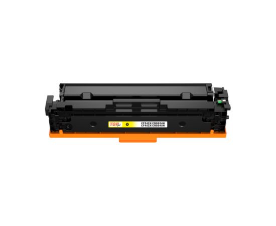 Compatible TopJet HP/Canon CF542X/402X/CRG054H/045H Y Universal Toner Cartridge, Yellow