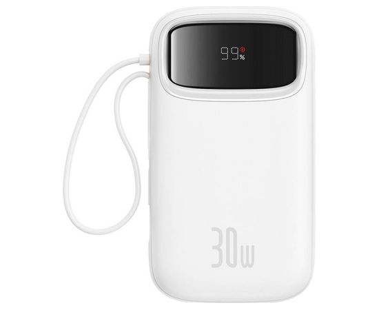 Powerbank Baseus QPow 2 20000mAh 30W 2xUSB-C (white)