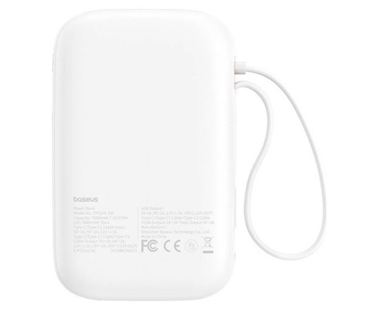 Baseus QPow 2 10000mAh 30W powerbank (white)