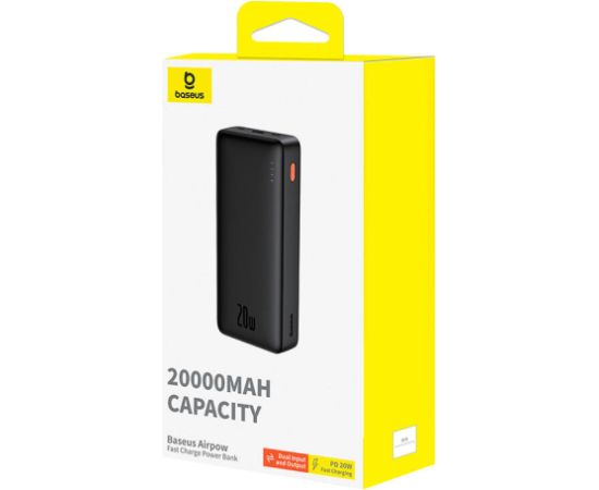 Baseus Airpow 20000mAh 20W powerbank (black)