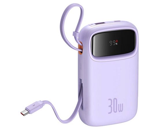 Baseus QPow 2 10000mAh 30W 2xUSB-C powerbank (purple)