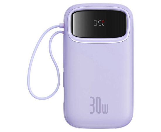 Baseus QPow 2 20000mAh 30W 2xUSB-C powerbank (purple)