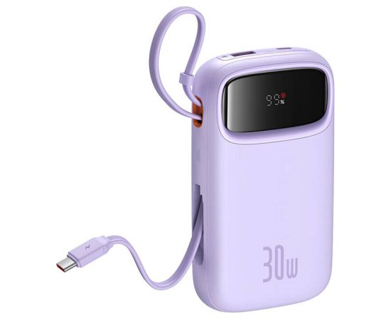 Baseus QPow 2 20000mAh 30W 2xUSB-C powerbank (purple)