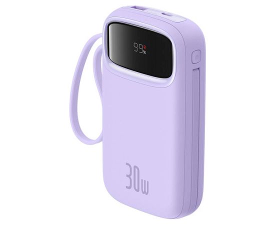 Baseus QPow 2 20000mAh 30W 2xUSB-C powerbank (purple)