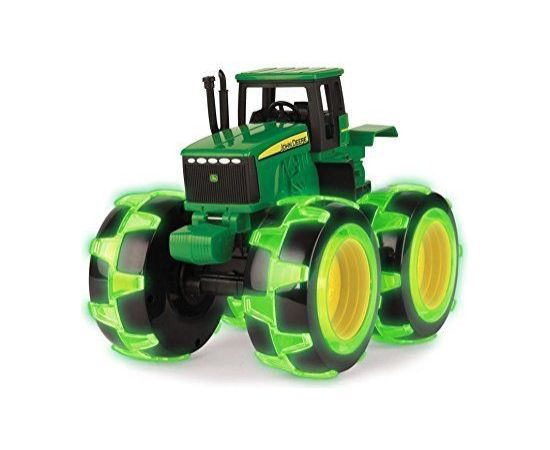 JOHN DEERE traktors ar izgaismotiem riteņiem Monster, 46434