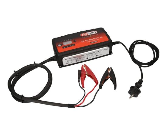 Ks Tools SMARTCHARGER AKB LĀDĒTĀJS 12V-24V,25A/12,5A550.1745