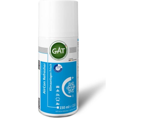 GAT AirCon Refresher "Lemon" 150 ml aerosols. Attīra un dezinficē.