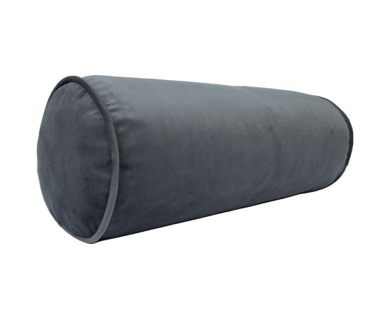 Рулонная подушка VELVET D18x50см, серая