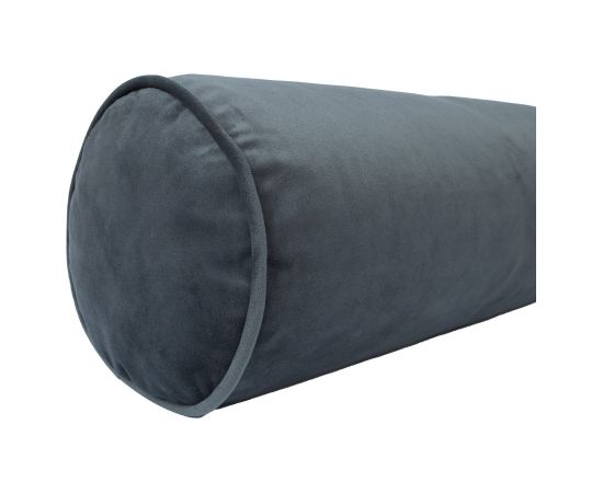 Рулонная подушка VELVET D18x50см, серая