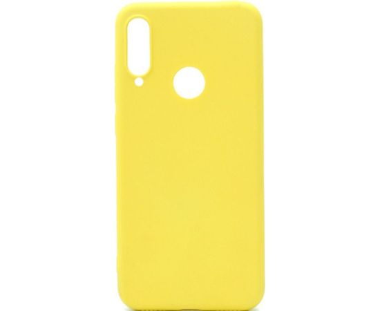 Evelatus Huawei  P30 Lite Nano Silicone Case Soft Touch TPU Yellow