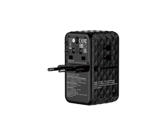 Lādētājs Verbatim Universal Travel Adapter 140W GaN III