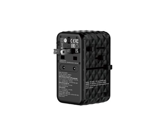 Lādētājs Verbatim Universal Travel Adapter 140W GaN III