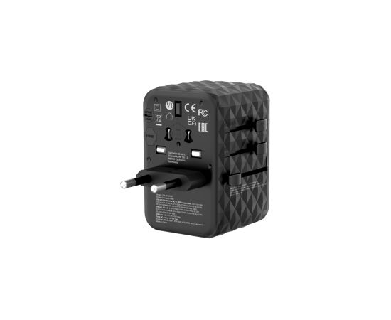 Lādētājs Verbatim Universal Travel Adapter 65W GaN III