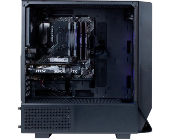 Thermaltake Toughline Air C300A, gaming PC (black/transparent, Windows 11 Home 64-bit)