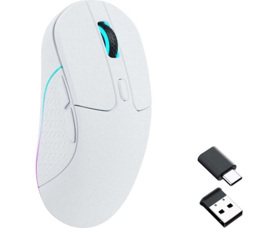 Keychron M3 Wireless, gaming mouse (white)