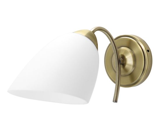 Classic single wall lamp Activejet NIKITA Patyna E27 for the living room