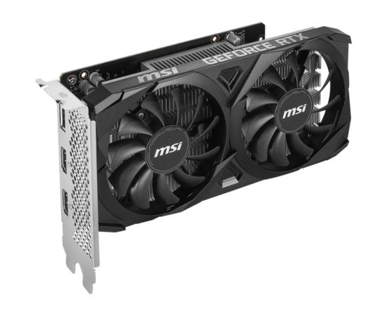 Graphics Card MSI NVIDIA GeForce RTX 3050 6 GB GDDR6 96 bit PCIE 4.0 16x Dual Slot Fansink 2xHDMI 1xDisplayPort RTX3050VEN2XE6GOC