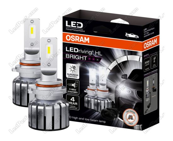 Osram HB3/H10/HIR1 LED A-LAMPAS 9005DWBRT HL BRIGHT 2xkomplekts