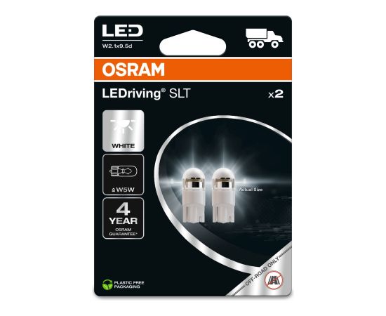 Osram W5W AUTOLAMPAS 1W 24V 2845DWP LED 2gb.KOMPLEKTS