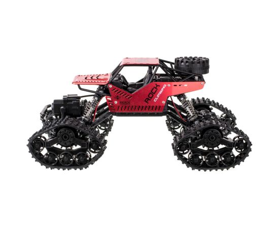 RoGer Rock Crawler 2in1 Автомобиль с радиоуправлением / 2.4Ghz  / 4x4 / 20 km/h / 1:16 / Kрасный