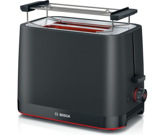 Bosch TAT3M123 toaster 2 slice(s) 950 W Black