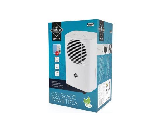 ELDOM Dehumidifier, 2 levels of air circulation, humidity indicator, 24h timer, power 205 W