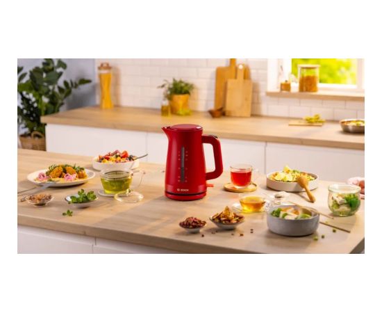 Bosch TWK3M124 electric kettle 1.7 L 2400 W Red