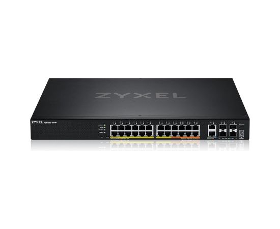 Zyxel XGS2220-30HP Managed L3 Gigabit Ethernet (10/100/1000) Power over Ethernet (PoE) Black