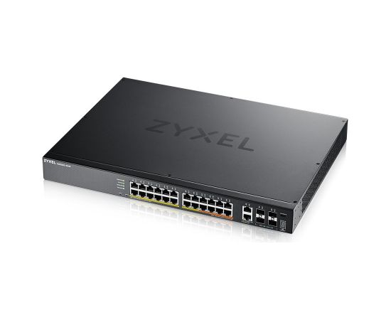 Zyxel XGS2220-30HP Managed L3 Gigabit Ethernet (10/100/1000) Power over Ethernet (PoE) Black