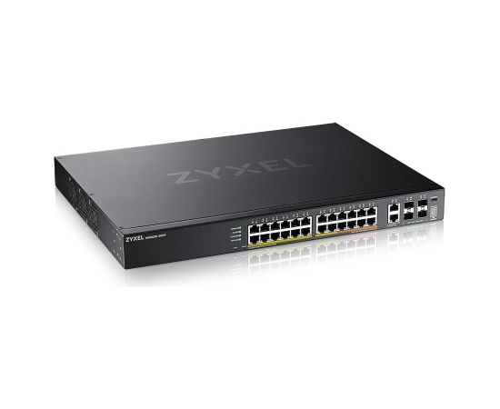 Zyxel XGS2220-30HP Managed L3 Gigabit Ethernet (10/100/1000) Power over Ethernet (PoE) Black