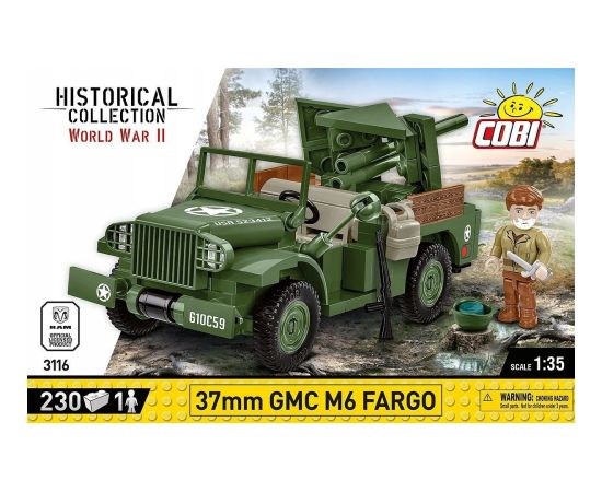 Cobi Klocki 37 mm GMC M6 Fargo