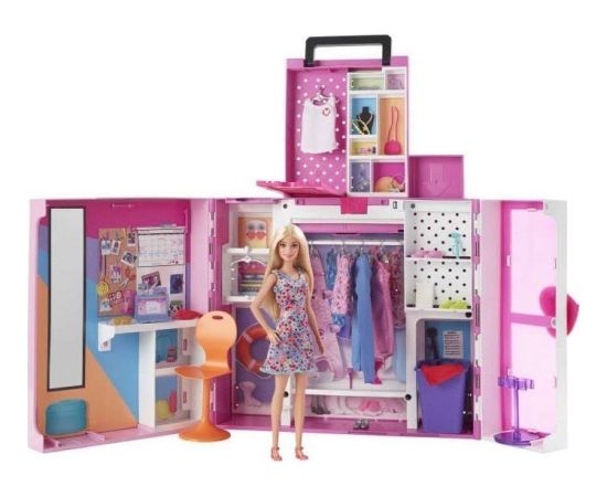 Lalka Barbie Mattel Lalka Barbie Garderoba Barbie Zestaw HGX57