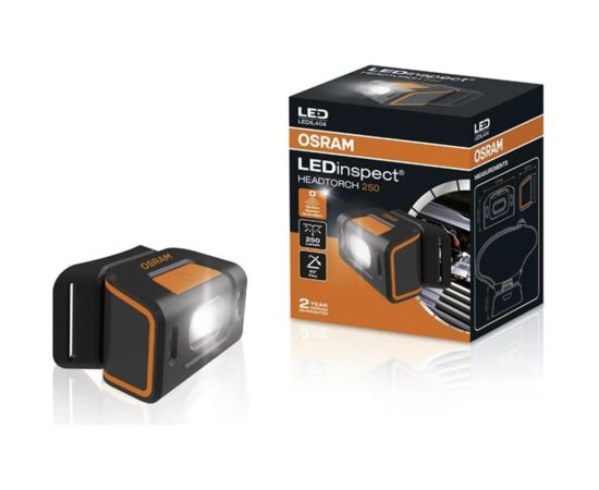 Osram DARBA LAMPA HEAD TORCH 250 LEDIL404, LĀDĒJAMA ,USB