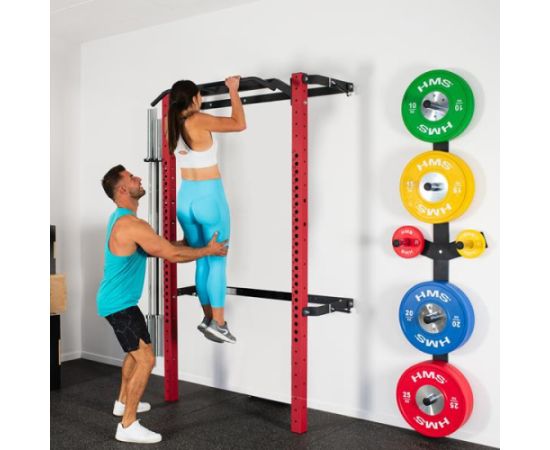 SIENAS TURĒTĀJU KOMPLEKTS STR28 BAR HOLDER + STR29 WEIGHT RACK HMS