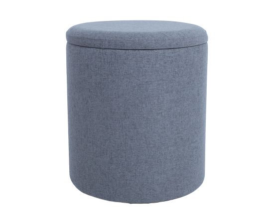 Ottoman HAKO D39xH44cm, dark grey, with storage