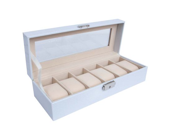 Watch box SEZANE 30x11x8cm, white