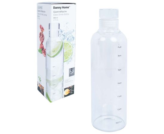 Dinks bottle FRESH H20cm 500ml, glass