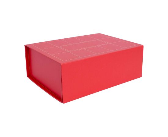 Paper box TRUDY 20x14x7cm foldable, red