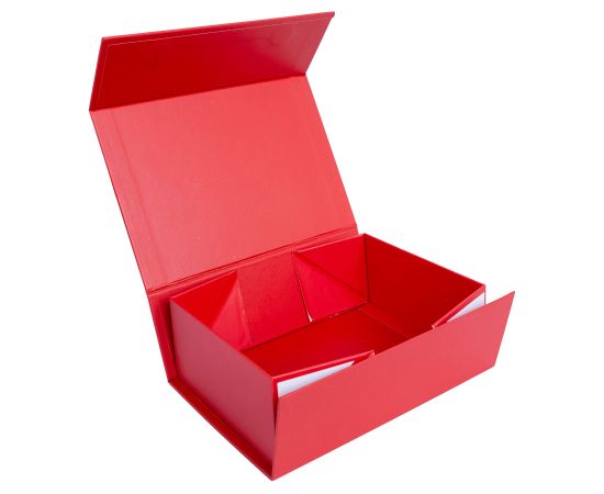 Paper box TRUDY 20x14x7cm foldable, red